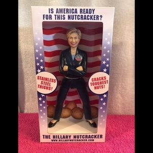 NIB Hillary Clinton Nutcracker.